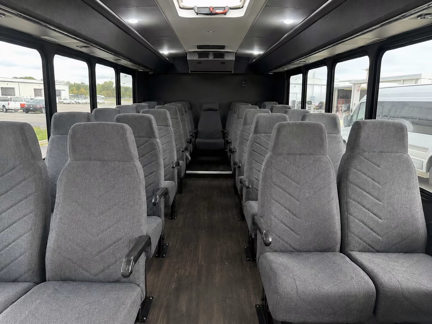 18 passenger minibus inside