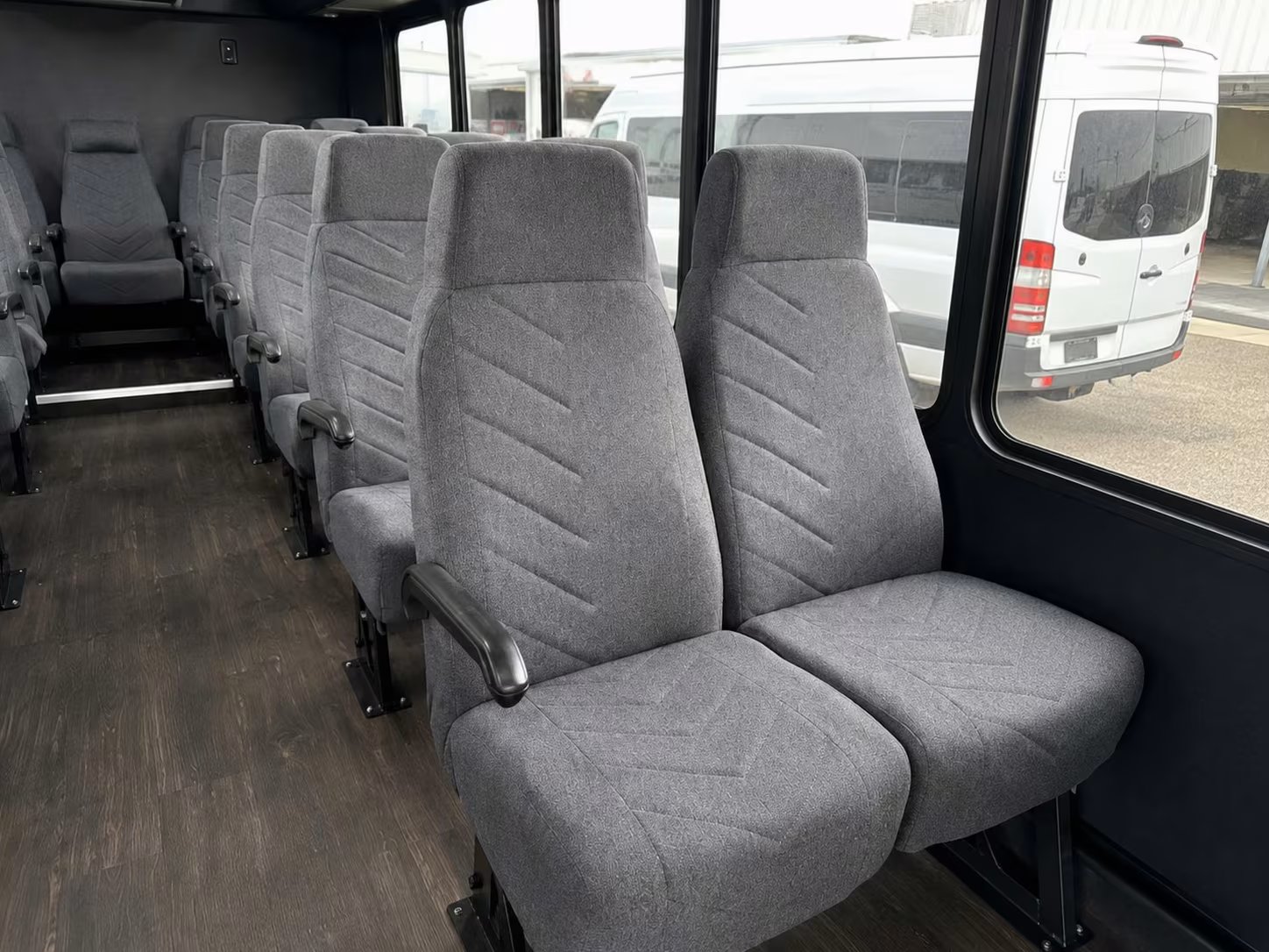 20 passenger minibus interior