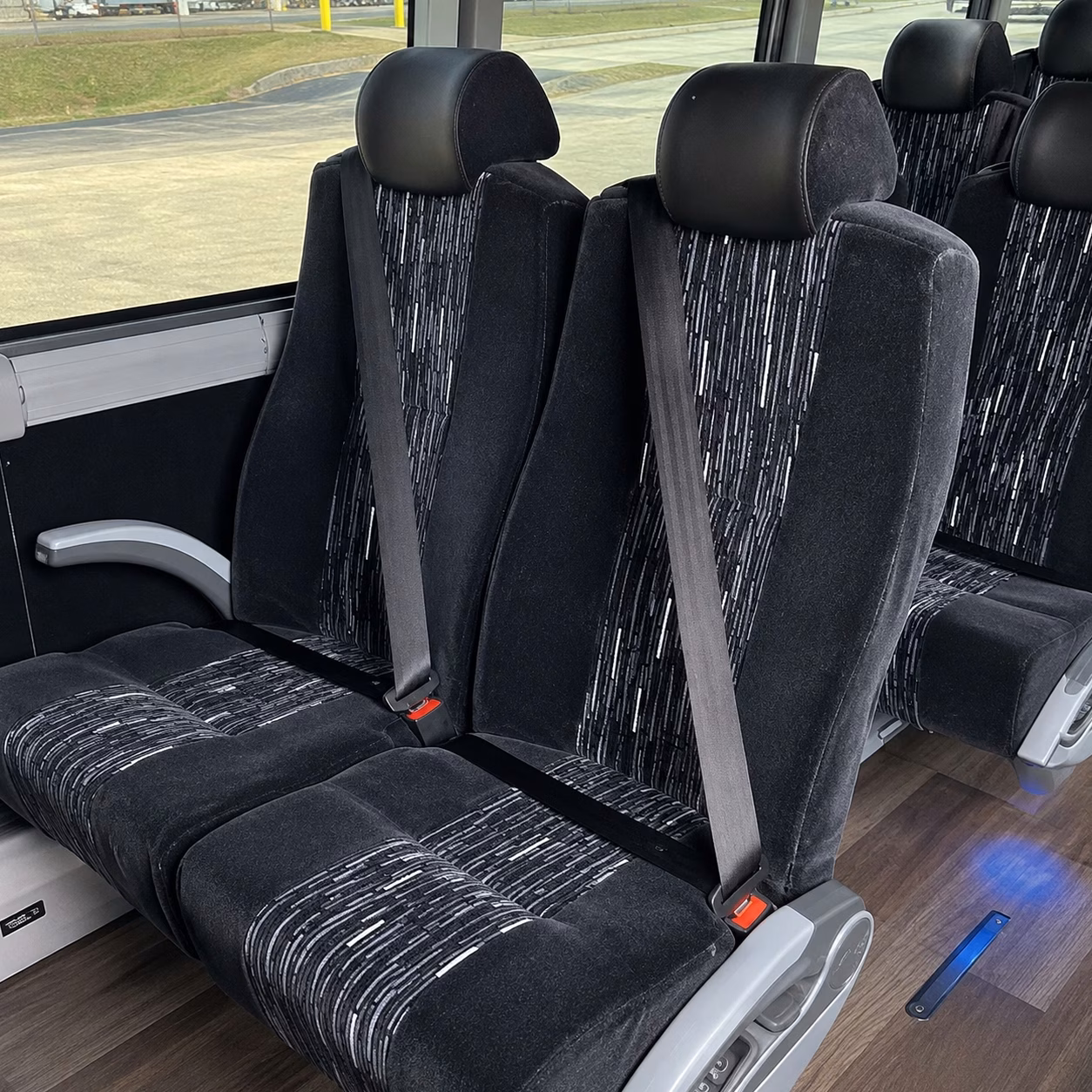 haverhill charter bus rental interior