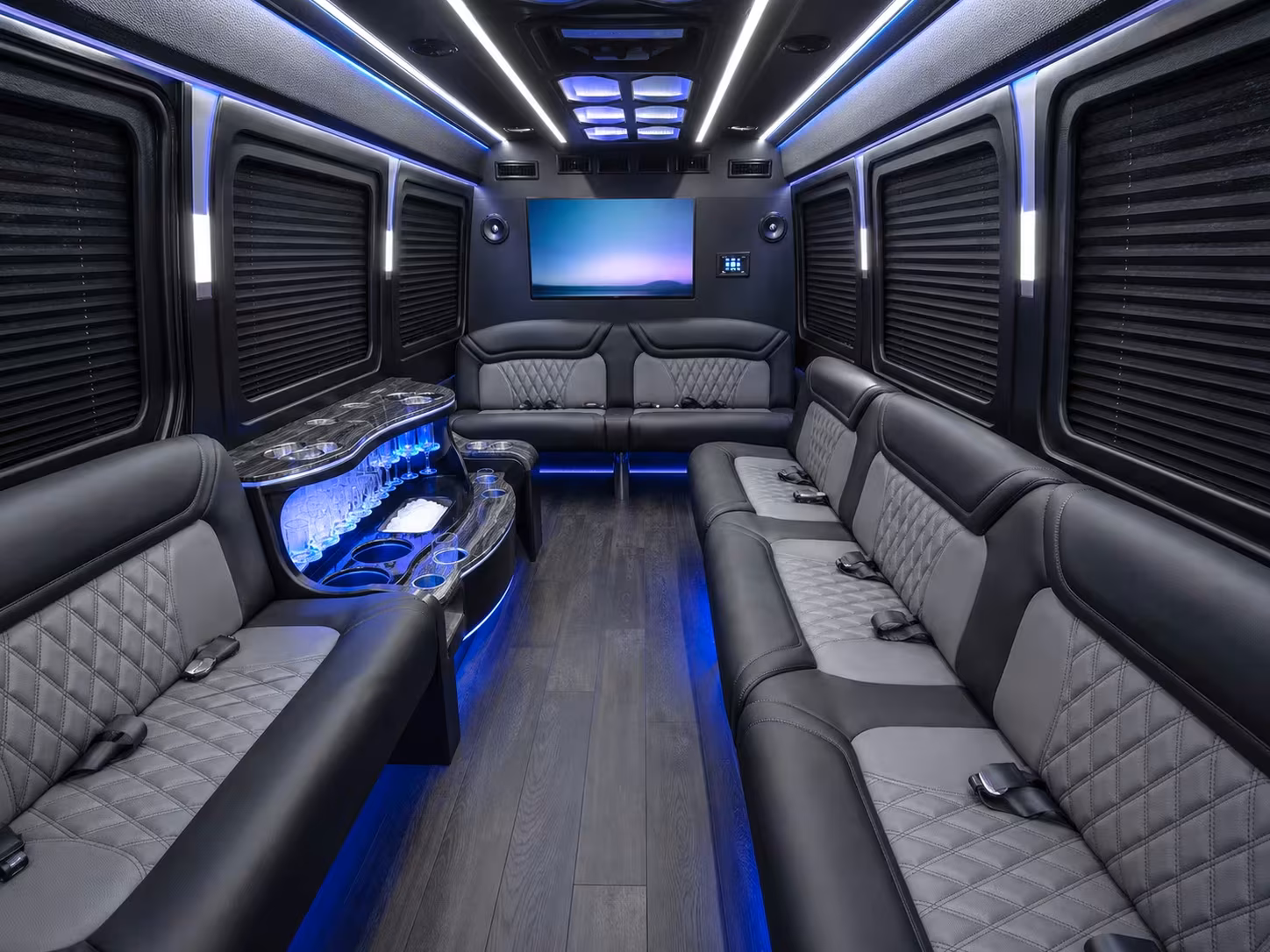 long distance wedding shuttle buses from haverhill