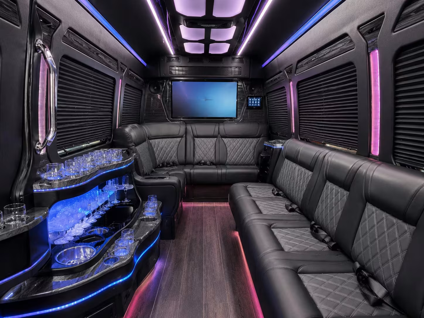 sprinter limousine inside