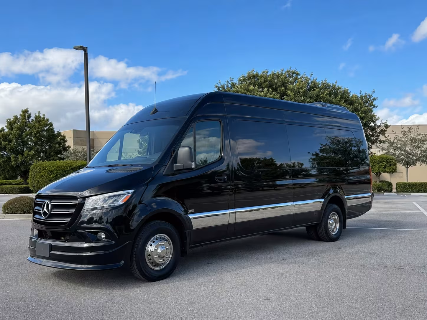 sprinter van with driver